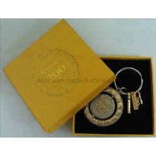 Yellow Paper Gift Box with Keychain
